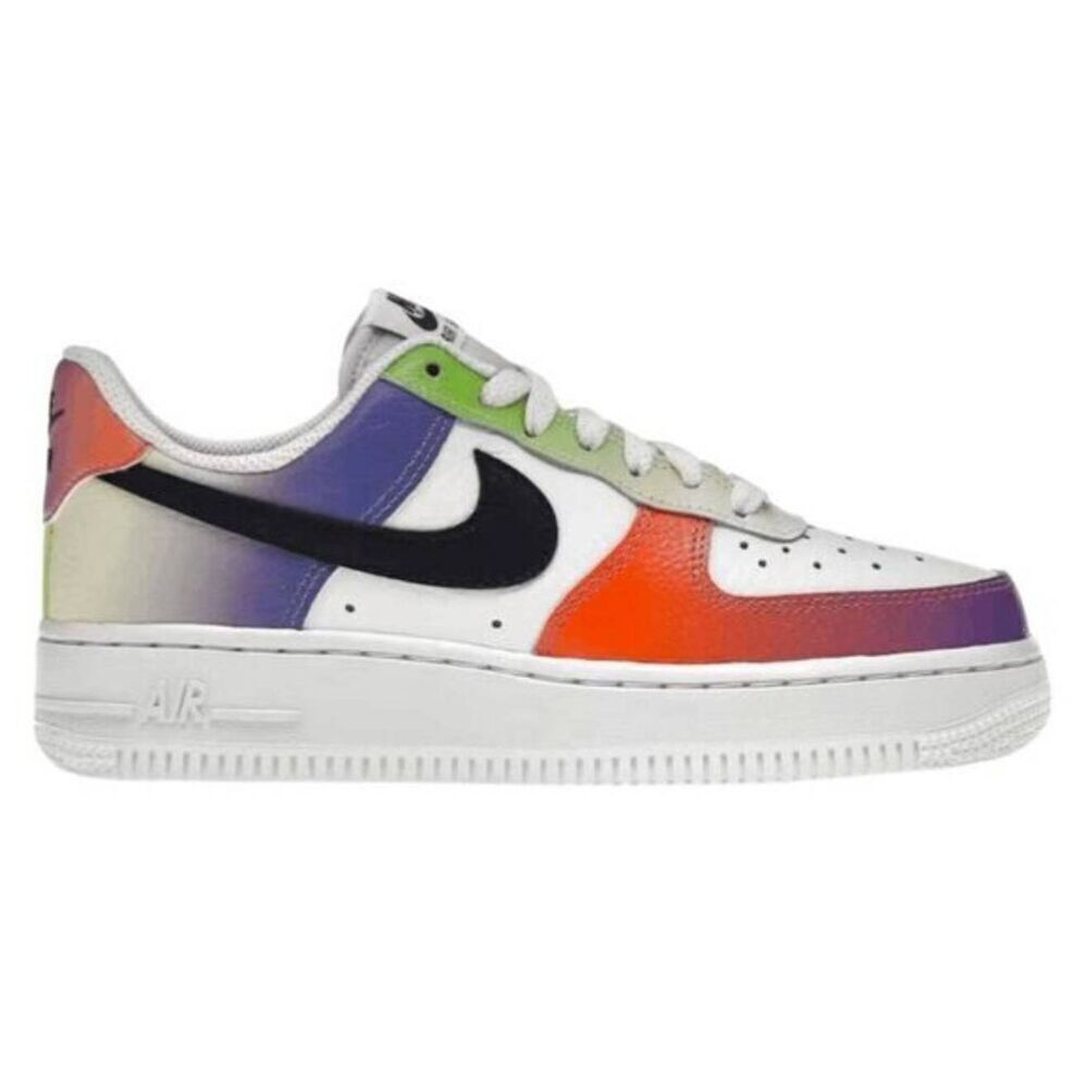 NIKE Air Force 1 Low '07 LV8 ''Multi-Color Gradient' Sneakers Size 9